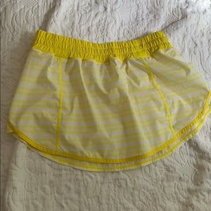 Yellow Tennis Skirt